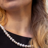 La Petite Twin Pearl Necklace